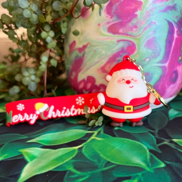 Santa Claus Key/Purse/Backpack Charm - Picture 3 of 6
